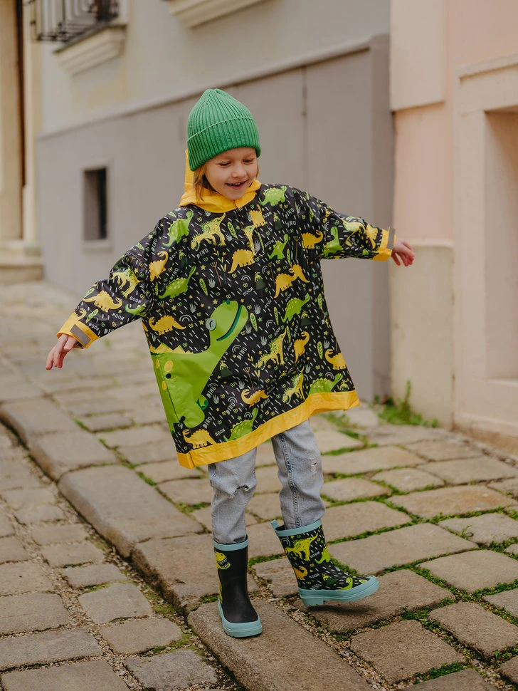 Lustiger Regenmantel Für Kinder Dino 9 Lustiger Regenmantel Für Kinder Dino – Bild 7