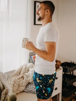 Lustige Shorts Für Männer Dinosaurier -Dedoles Dinosaurs 1