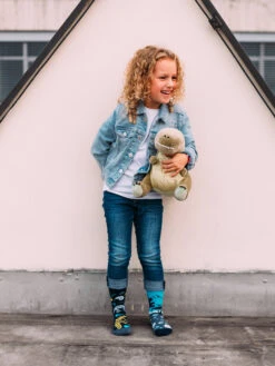 Lustige Kindersocken Dinosaurier 7 Lustige Kindersocken Dinosaurier -Dedoles Dinosaurs 2 1