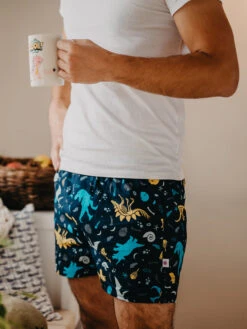 Lustige Shorts Für Männer Dinosaurier -Dedoles Dinosaurs 2