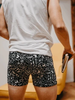 Lustige Boxershorts Für Männer Kritzeleien -Dedoles Doodles 2 1