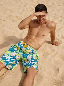 Lustige Badeboxershorts Für Männer Drachenfrucht -Dedoles Dragon Fruit 9