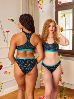 Lustige Damenbralette Libellen In Der Nacht -Dedoles Dragonflies at Night 3 1