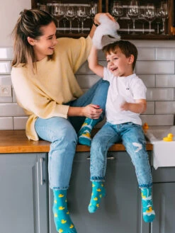 Lustige Kindersocken Enten -Dedoles Ducks 2 1