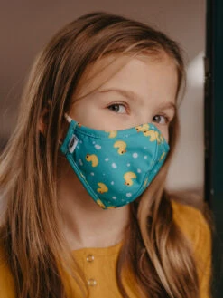Lustige Antibakterielle Gesichtsmaske Für Kinder Enten -Dedoles Ducks 7 2