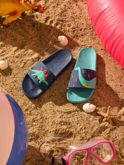 Lustige Pantoletten Für Kinder Dinozeitalter -Dedoles Era of Dino 1