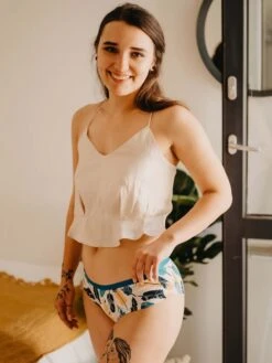 Lustige Hipster-Damenhöschen Federn -Dedoles Feathers 4