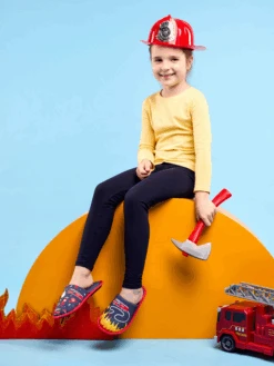 Lustige Hausschuhe Für Kinder Feuerwehrmann -Dedoles Firefighter 3