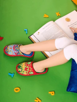 Lustige Hausschuhe Für Kinder Erste Buchstaben -Dedoles First Letter 1