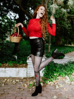 Lustige Nylonstrumpfhosen Folk-Liebe -Dedoles Folk Love 1