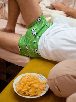Lustige Boxershorts Für Männer Fußball -Dedoles Football 13
