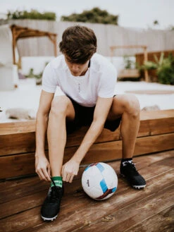 Lustige Knöchelsocken Fußball -Dedoles Football 3