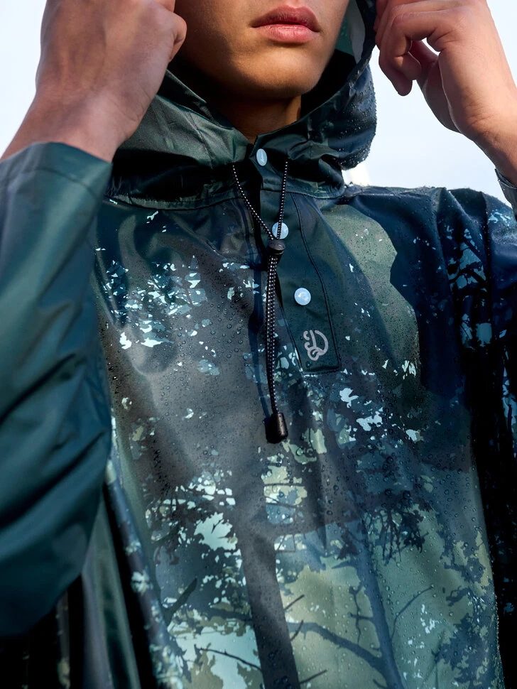 Lustiger Regenmantel Waldhirsch 9 Lustiger Regenmantel Waldhirsch – Bild 7