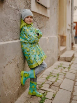 Lustige Regenstiefel Für Kinder Frosch Und Seerosen -Dedoles Frog Waterlilies 9