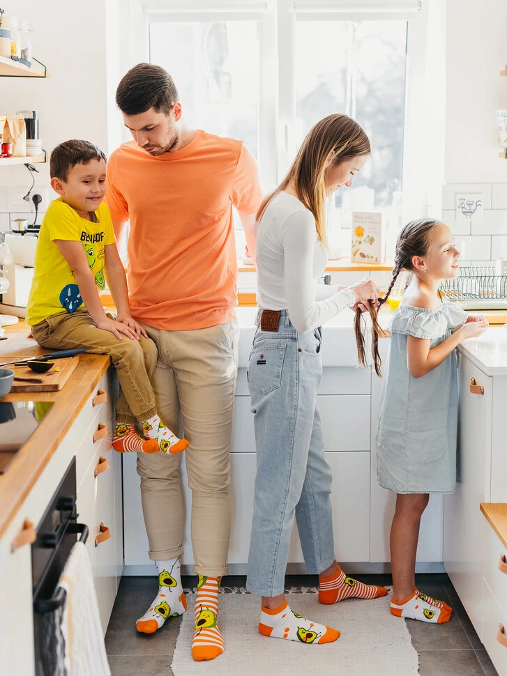 Lustige Knöchelsocken Für Kinder Lustige Avocado 6 Lustige Knöchelsocken Für Kinder Lustige Avocado – Bild 4