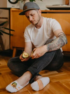 Lustige No-Show-Socken Lustige Avocado -Dedoles Funny Avocado 2 2