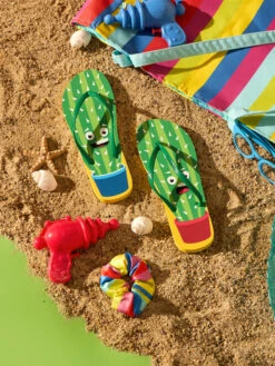 Lustige Flip-Flops Lustiger Kaktus -Dedoles Funny Cactus 2