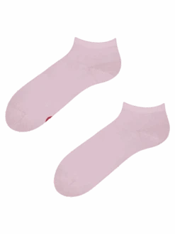 Pastellrosa Bambus-Knöchelsocken