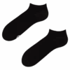 Schwarze Bambus-Knöchelsocken -Dedoles GMBBLS937
