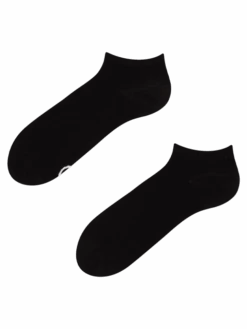 Schwarze Bambus-Knöchelsocken