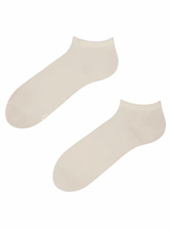 Körperfarbene Bambus-Knöchelsocken