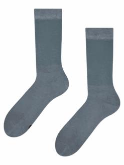 Anthrazitgraue Bambussocken Komfort