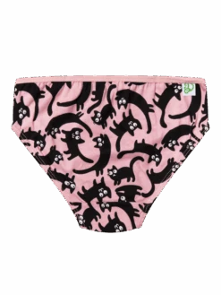 Lustige Höschen Für Mädchen Rosa Katzen -Dedoles GMBG079 2