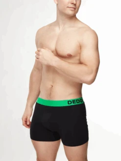 Lustige Boxershorts Für Männer 3er-Pack Schwarze Eleganz -Dedoles GMBMT937 3 2