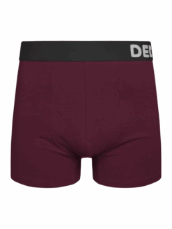 Herren Boxershorts Weinrot