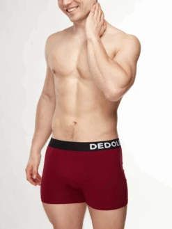 Herren Boxershorts Weinrot -Dedoles GMBMT941 3