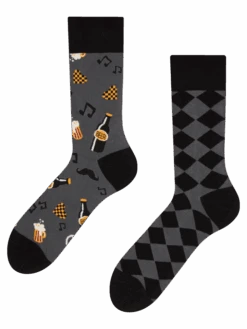 Lustige Bambussocken Bier-Party