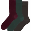 3er-Pack Socken Aus Recycelter Baumwolle Gentleman