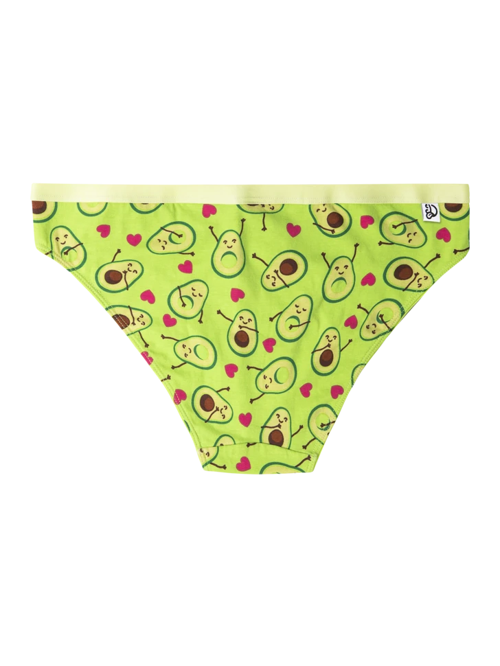 Lustige Damenhöschen Avocado-Liebe 4 Lustige Damenhöschen Avocado-Liebe – Bild 2