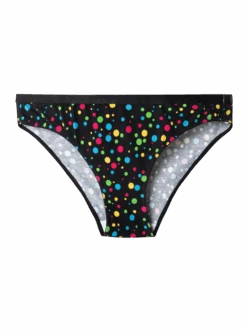 Lustige Damenhöschen Neonpunkte