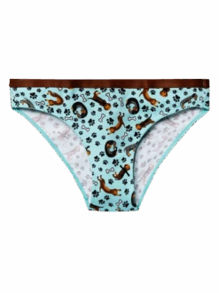 Lustige Damenhöschen Dachshund