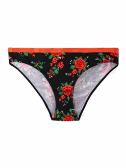 Lustige Damenhöschen Rosen