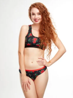 Lustige Damenhöschen Rosen -Dedoles GMFB139 3