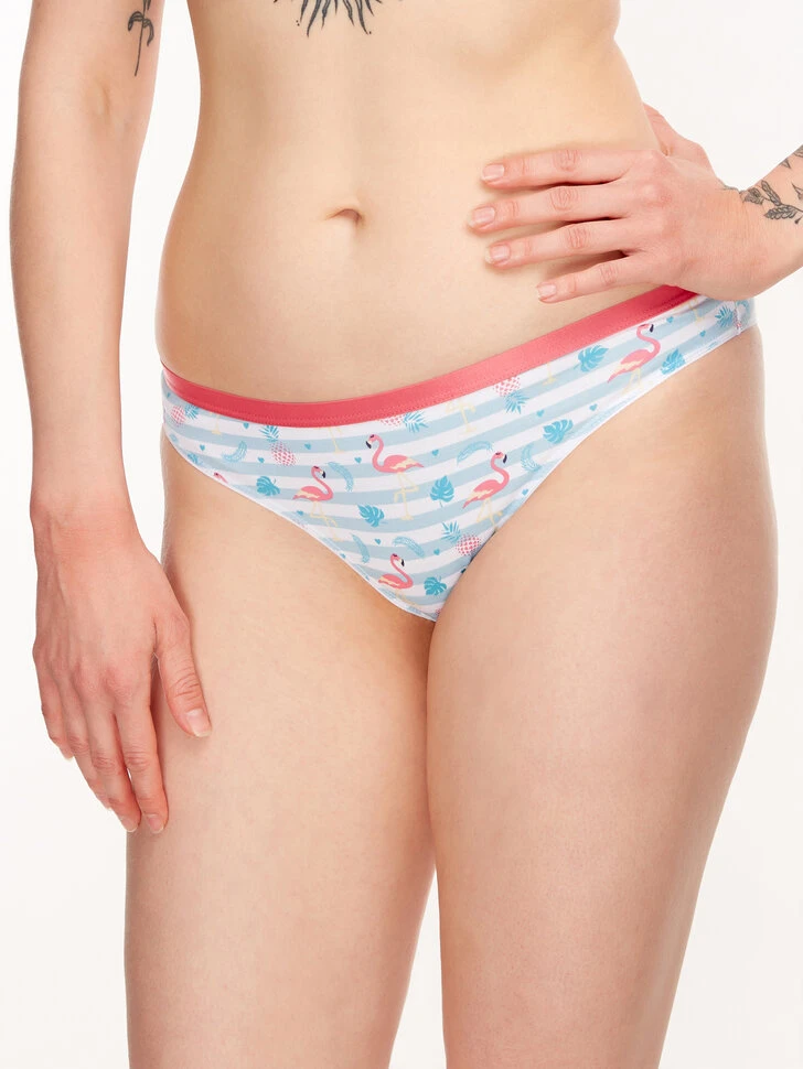 Lustige Damenhöschen Liebes-Flamingos 5 Lustige Damenhöschen Liebes-Flamingos – Bild 3