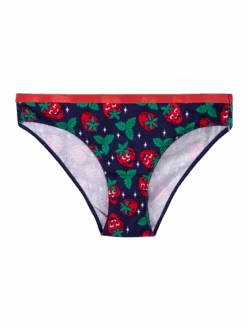 Lustige Damenhöschen Glückliche Erdbeeren