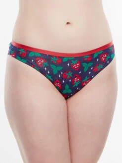 Lustige Damenhöschen Glückliche Erdbeeren -Dedoles GMFB238 3