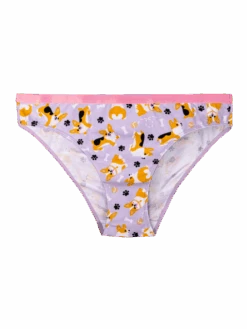 Lustige Damenhöschen Corgi-Hund