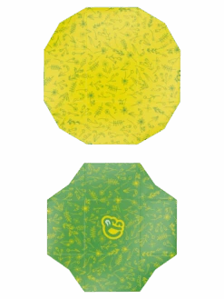 Quadratische Geschenkbox Frühlingsblumen -Dedoles GMGBSQ1348 3