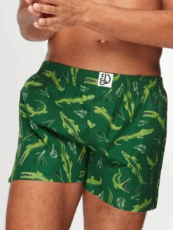 Lustige Shorts Für Männer Krokodil -Dedoles GMLB074 4