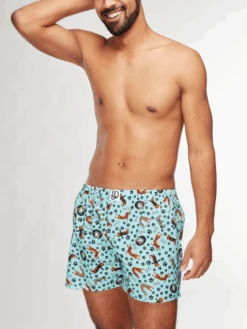 Lustige Shorts Für Männer Dachshund -Dedoles GMLB104 3 1