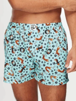 Lustige Shorts Für Männer Dachshund -Dedoles GMLB104 4