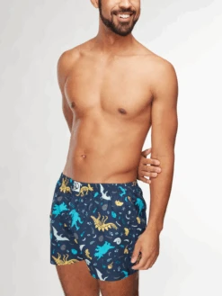 Lustige Shorts Für Männer Dinosaurier -Dedoles GMLB130 3