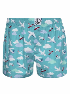 Lustige Shorts Für Männer Flugzeuge Und Wolken
