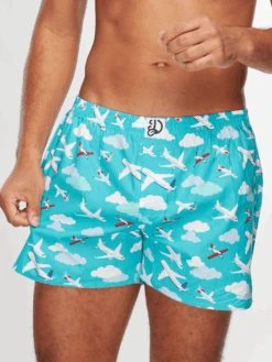 Lustige Shorts Für Männer Flugzeuge Und Wolken 12 Lustige Shorts Für Männer Flugzeuge Und Wolken -Dedoles GMLB159 4