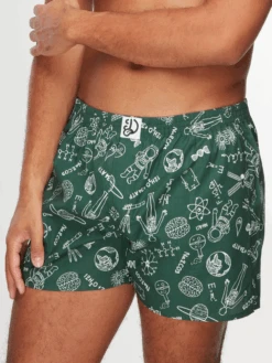 Lustige Shorts Für Männer Physik Gegen Chemie -Dedoles GMLB195 4