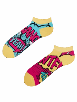 Lustige Knöchelsocken Comics